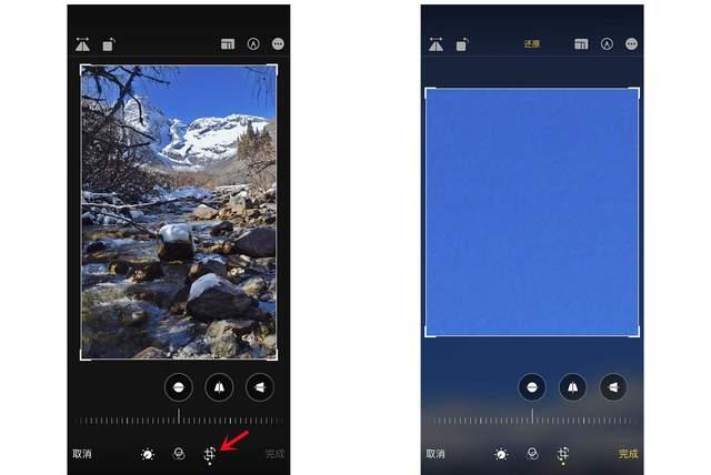 乌什苹果手机维修分享iPhone手机如何使用裁剪功能隐藏照片 
